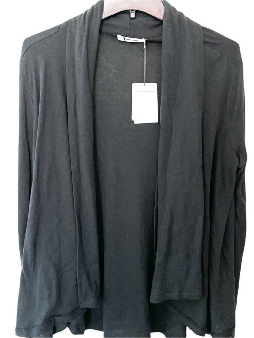 T by Alexander Wang Women's Open Front Cardigan